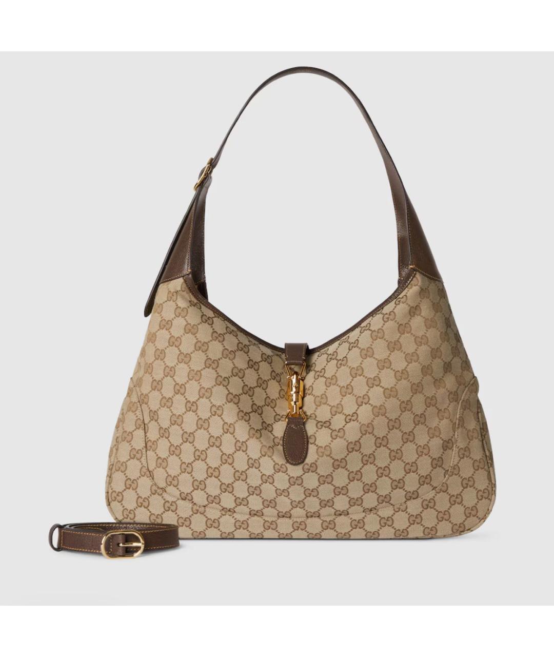 GUCCI Бежевая сумка тоут, фото 4