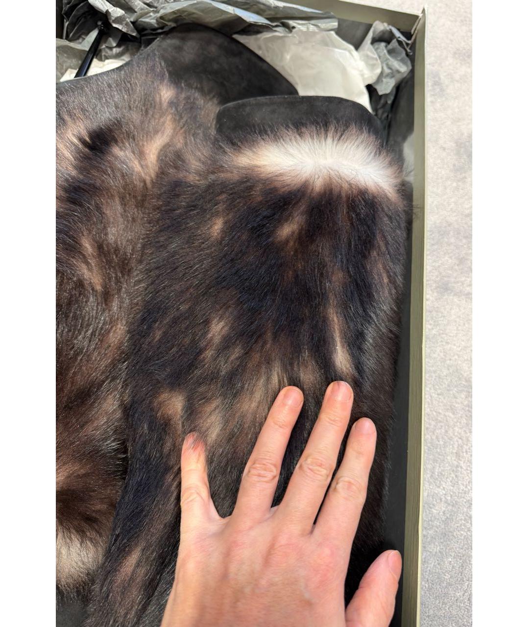 TOM FORD Черные кожаные сапоги, фото 7