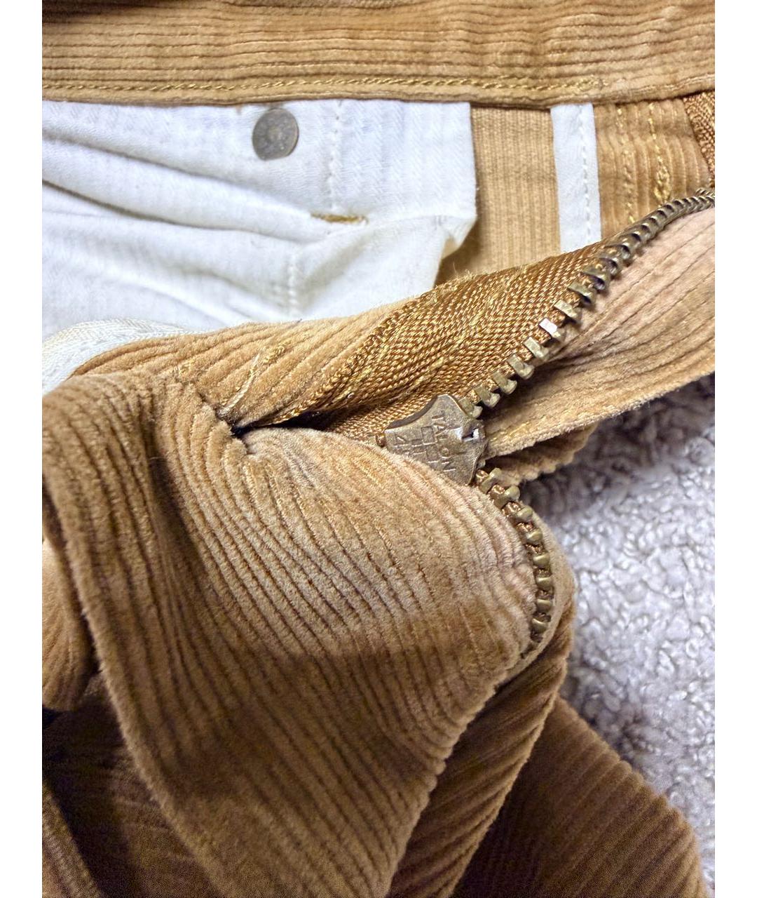 POLO RALPH LAUREN Горчичные повседневные брюки, фото 6