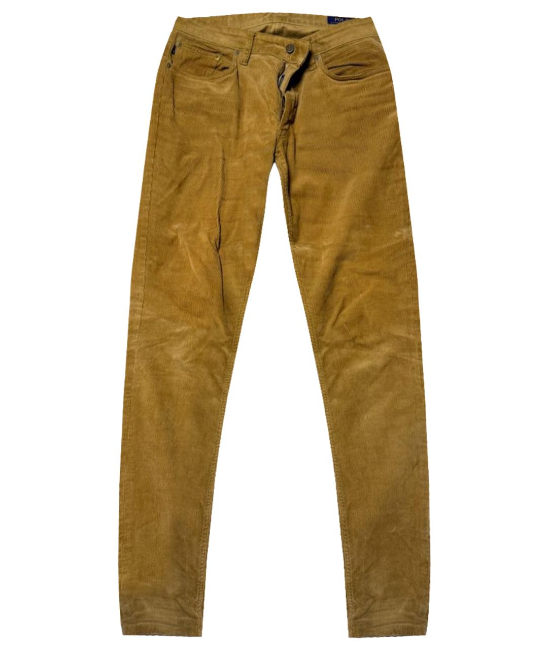 POLO RALPH LAUREN Горчичные повседневные брюки, фото 1
