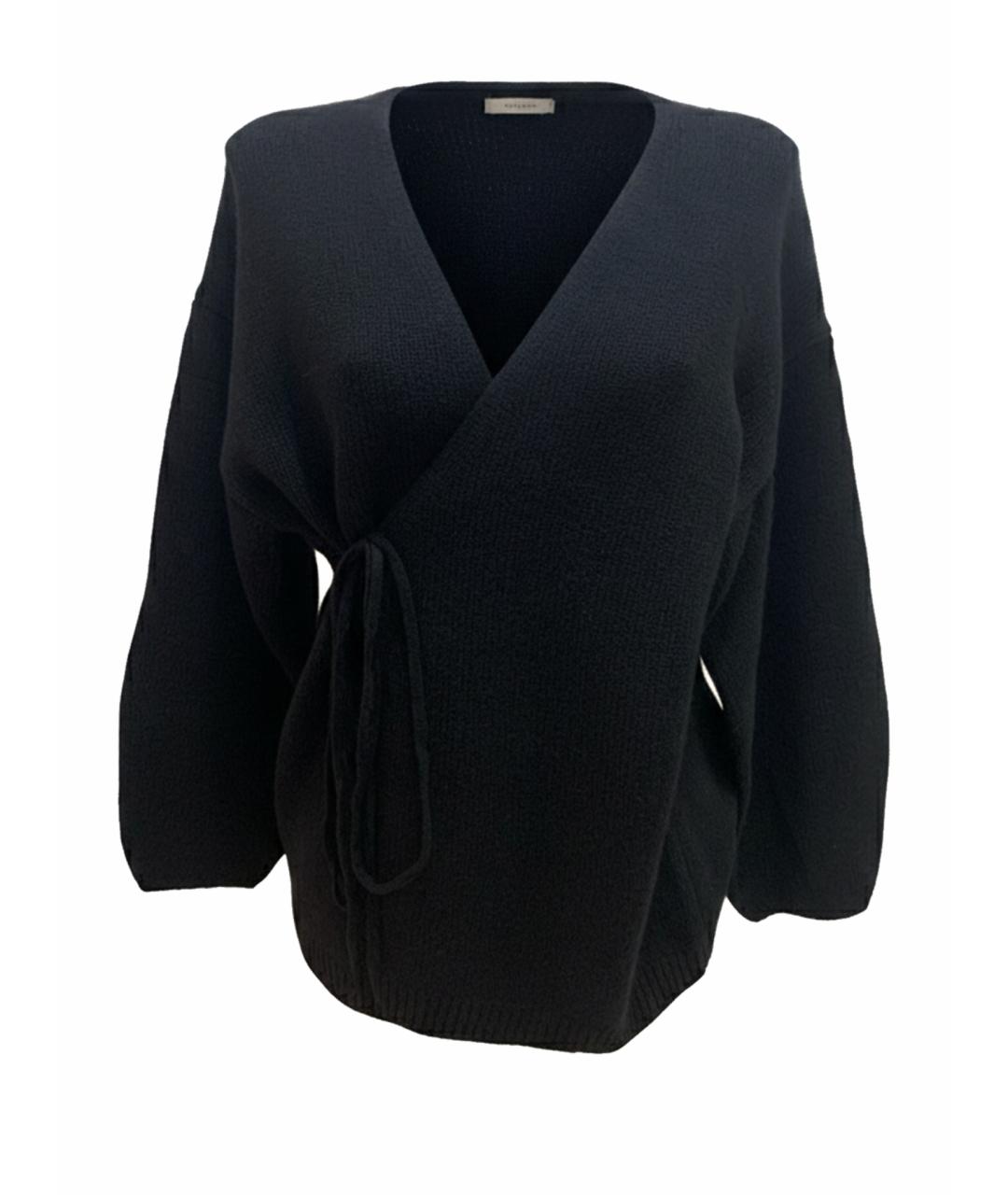 LISA YANG Черный кашемировый джемпер / свитер, фото 1