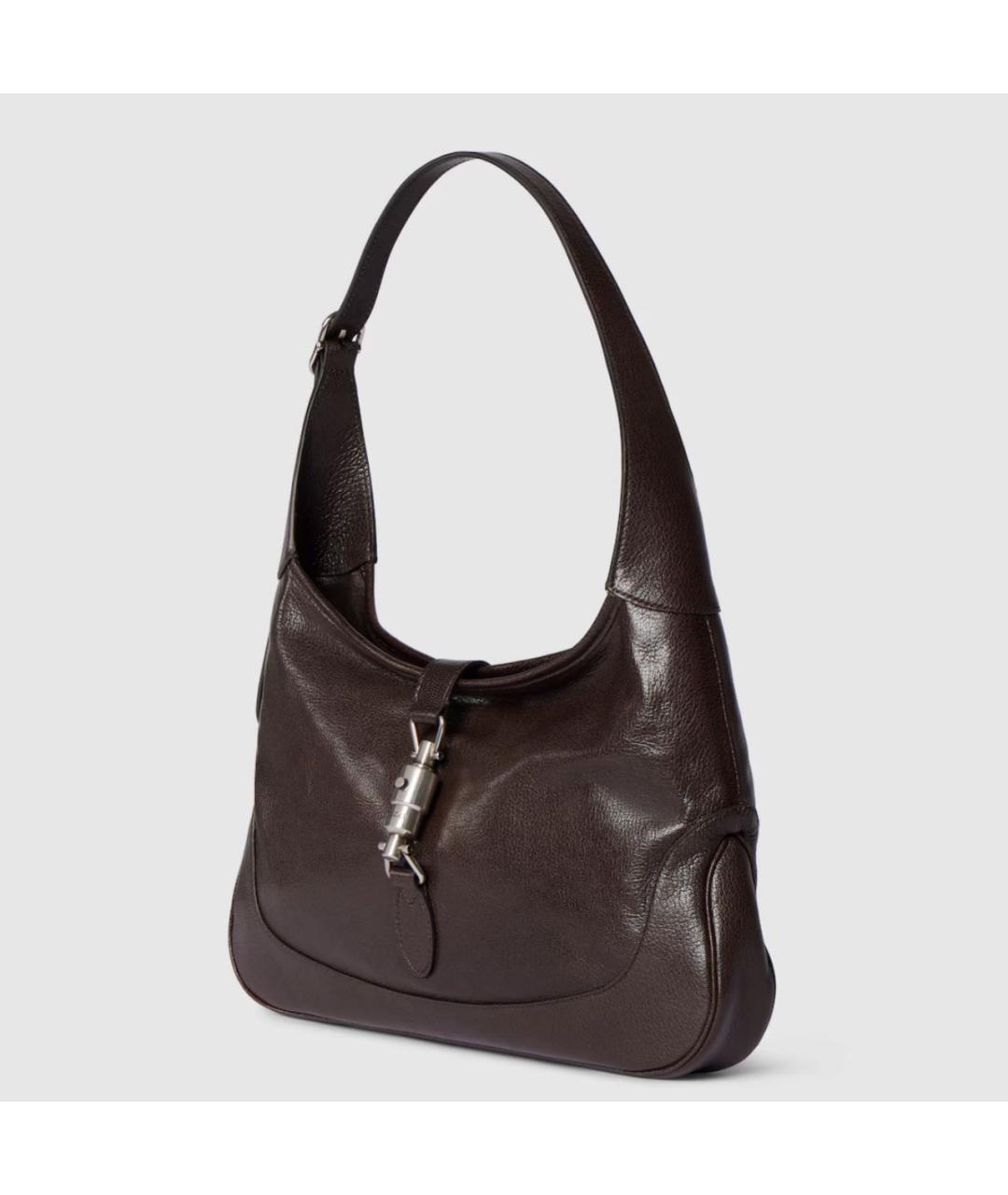 GUCCI Коричневая кожаная сумка тоут, фото 2