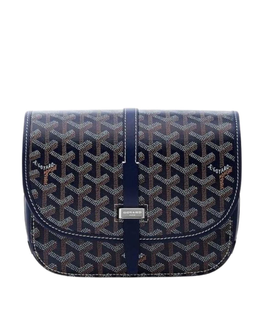 GOYARD Темно-синяя сумка на плечо, фото 5