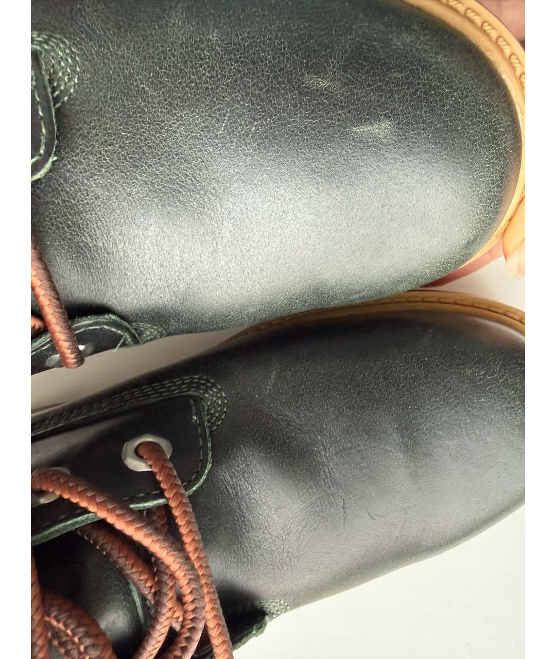 TIMBERLAND Черные кожаные ботинки, фото 7