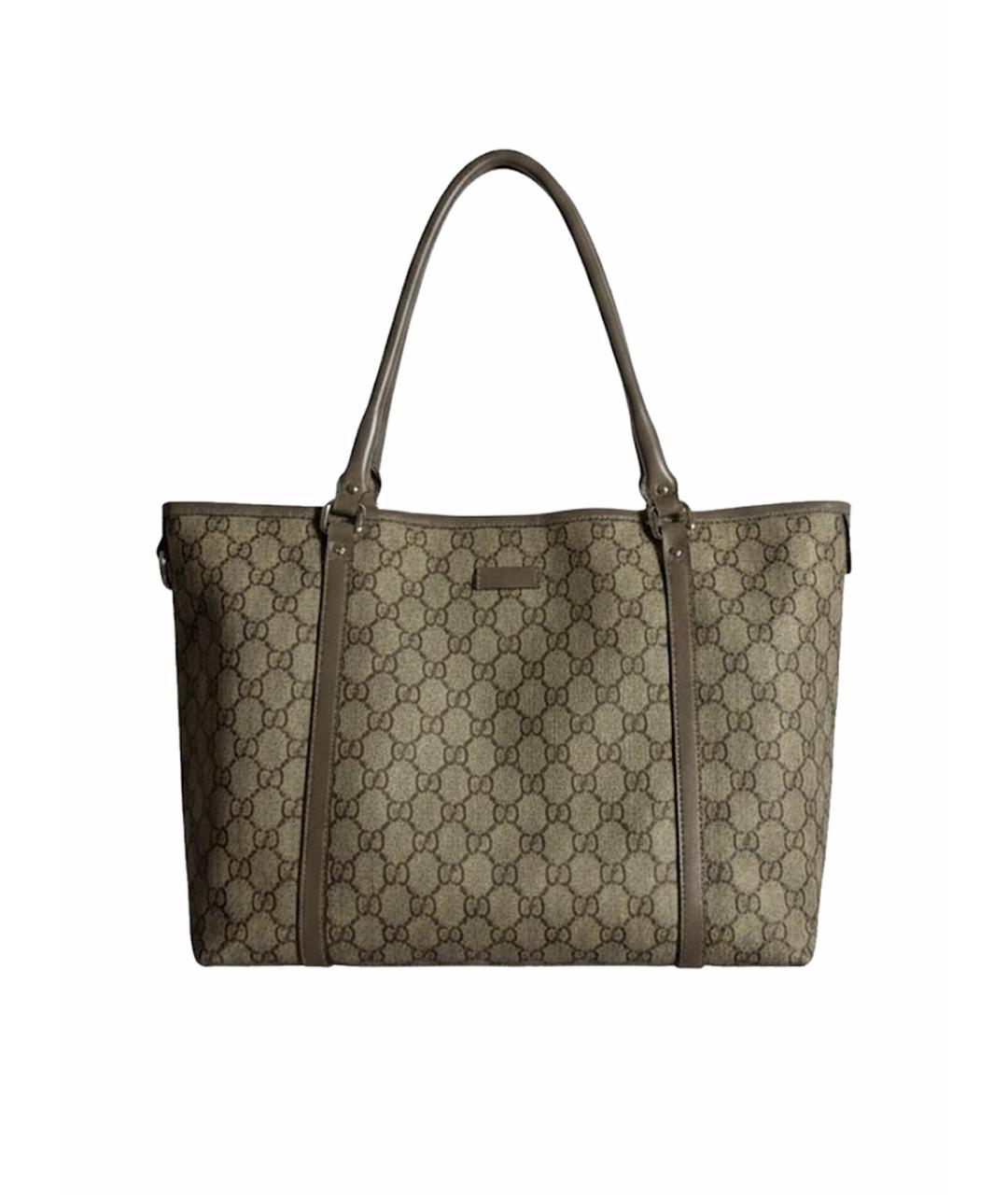 GUCCI Бежевая сумка тоут, фото 1