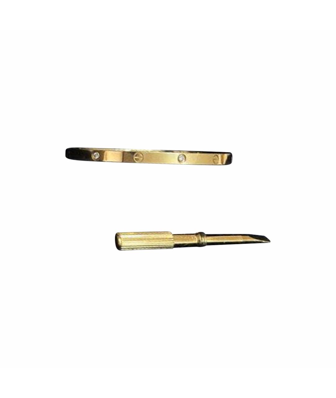 CARTIER Золотой браслет из желтого золота, фото 1