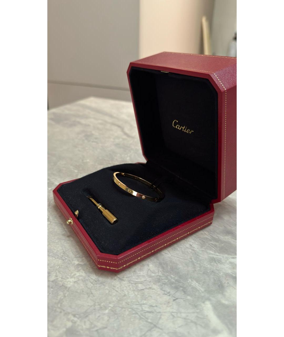 CARTIER Золотой браслет из желтого золота, фото 3