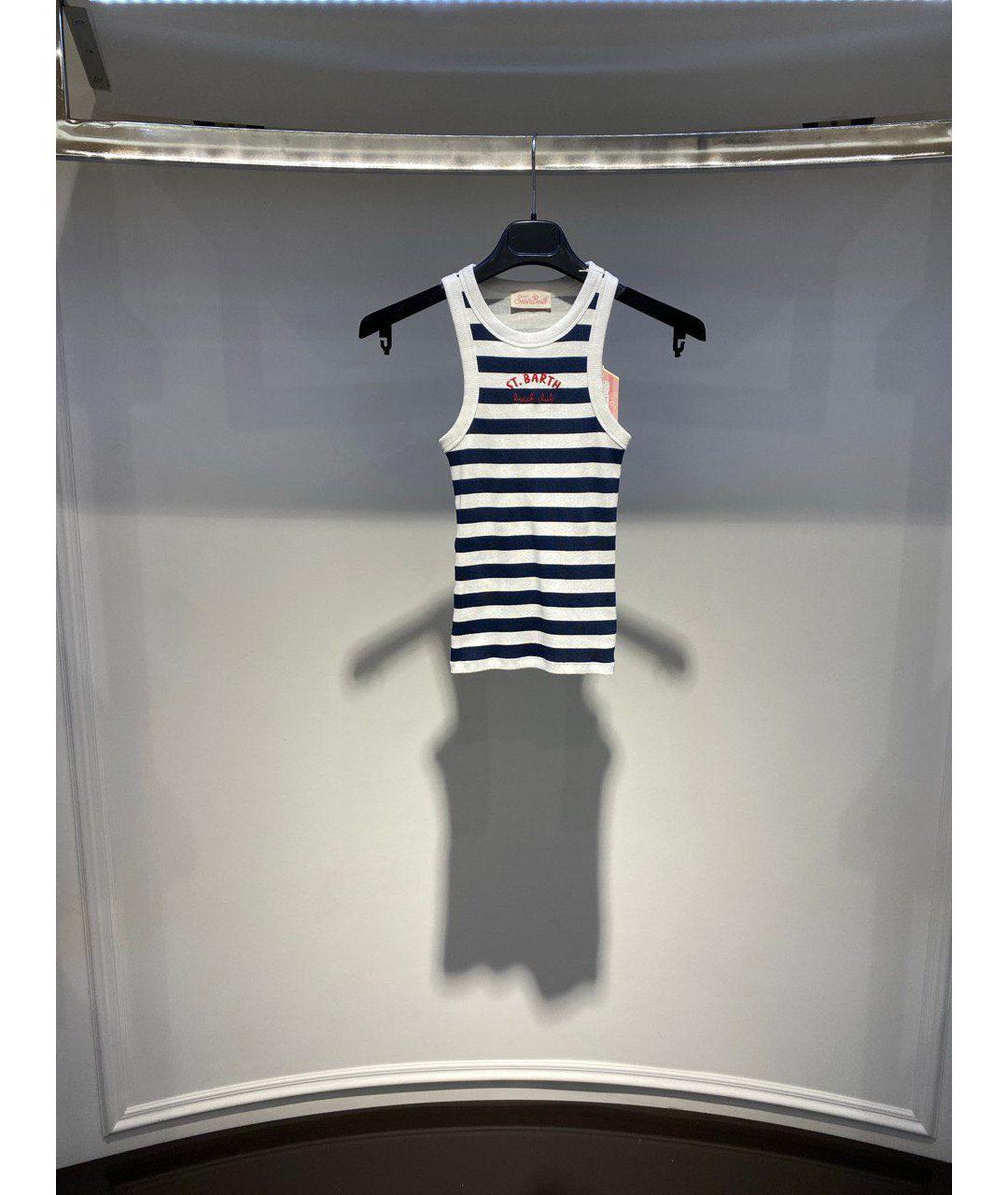 MC2 SAINT BARTH Мульти хлопковая майка, фото 2