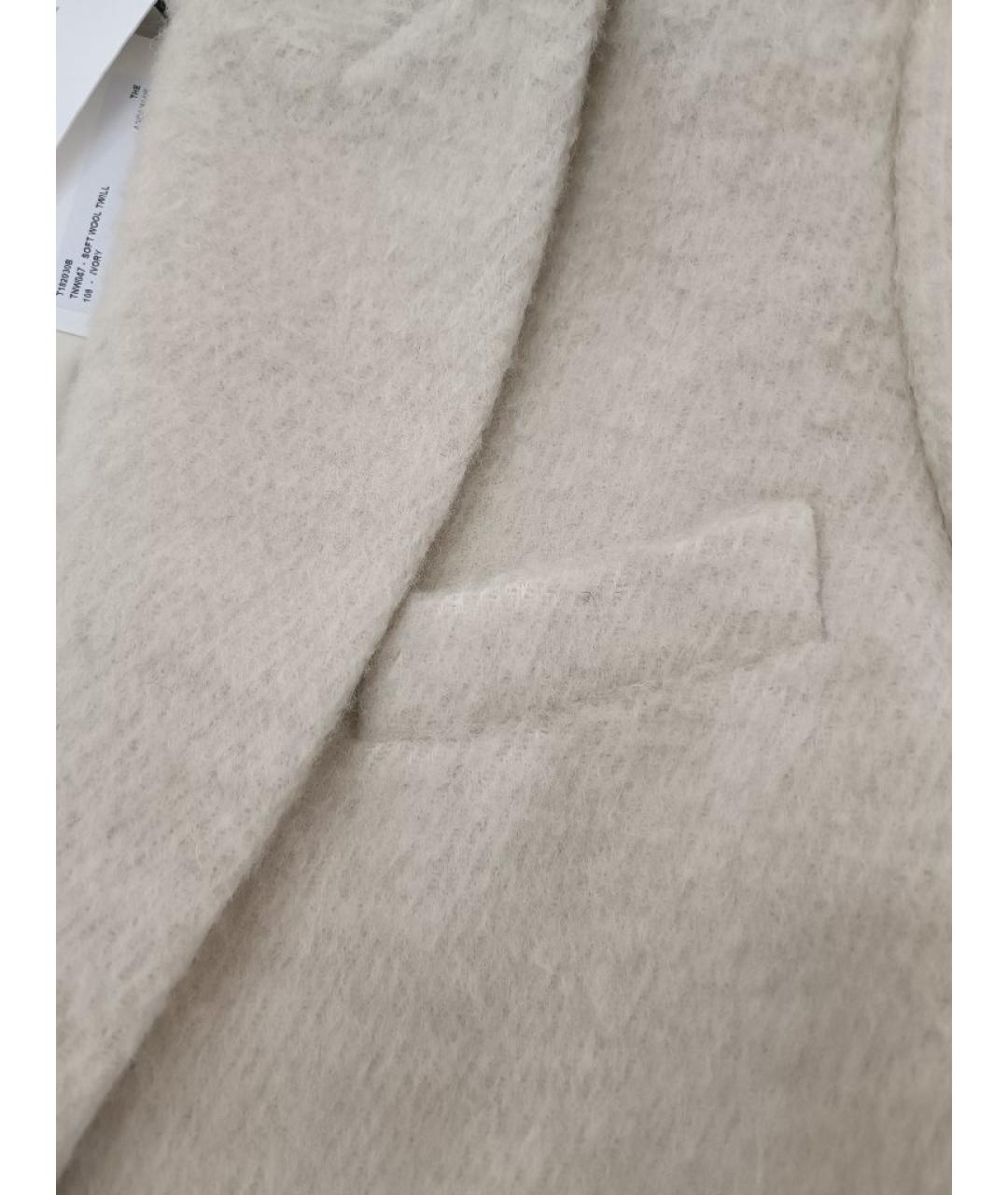 THE ANDAMANE Бежевое шерстяное пальто, фото 5