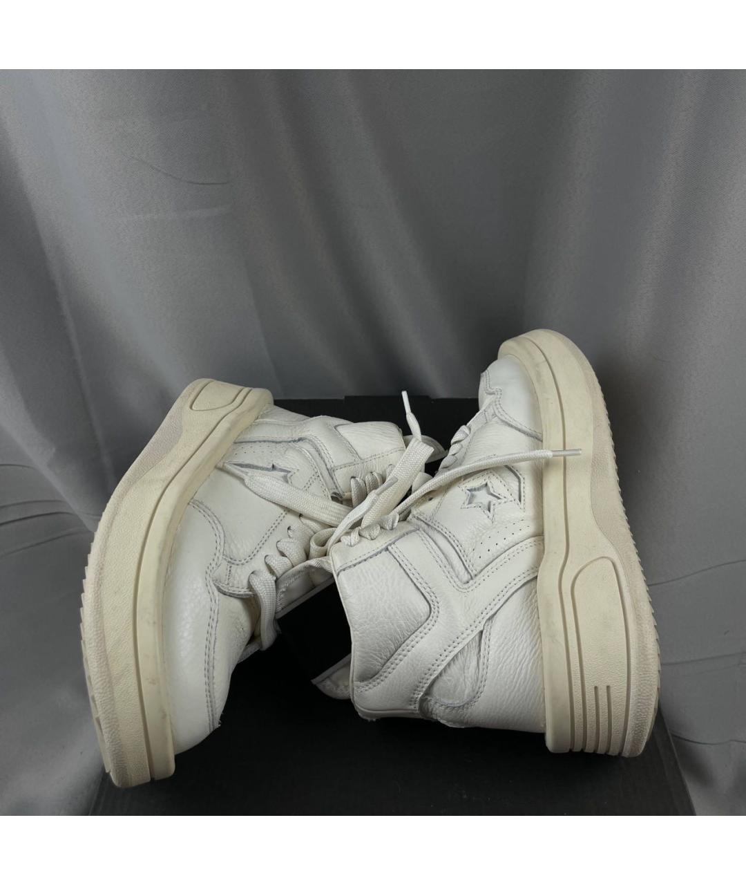 RICK OWENS DRKSHDW Бежевые кроссовки, фото 3