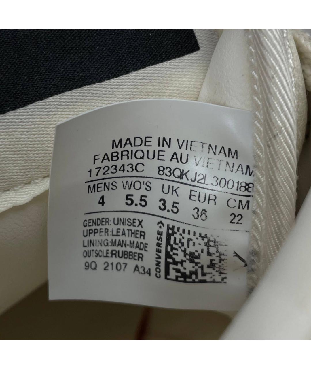 RICK OWENS DRKSHDW Бежевые кроссовки, фото 6