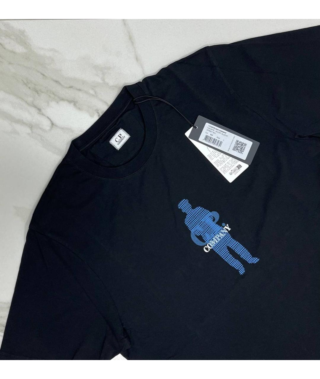 CP COMPANY Черная футболка, фото 2