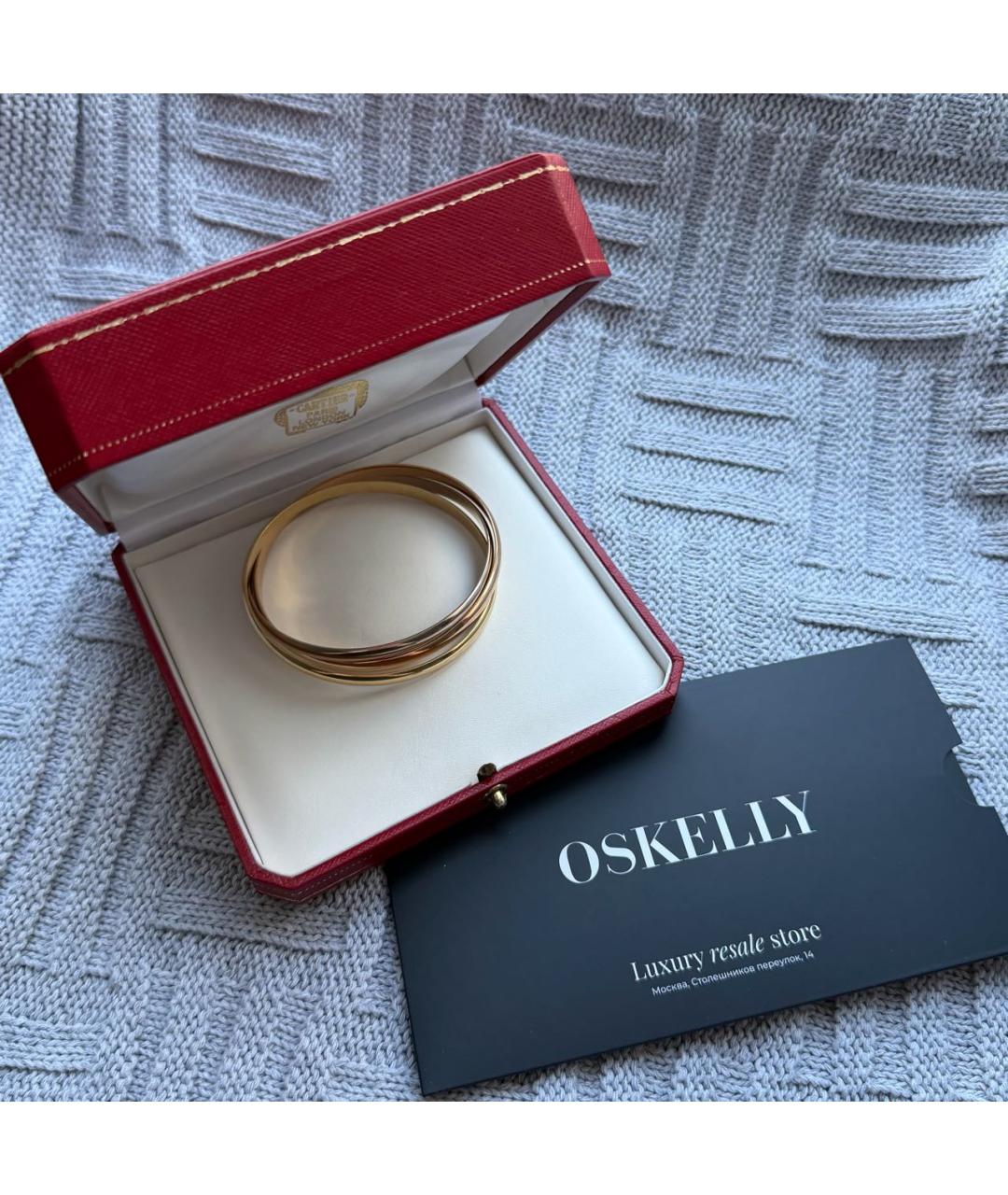 CARTIER Золотой браслет из желтого золота, фото 2