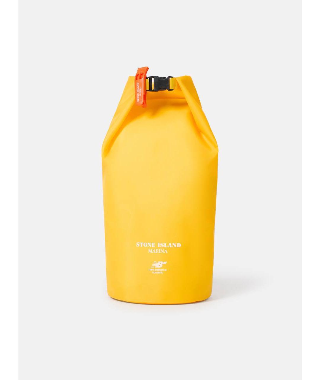 STONE ISLAND Оранжевое низкие кроссовки / кеды, фото 7