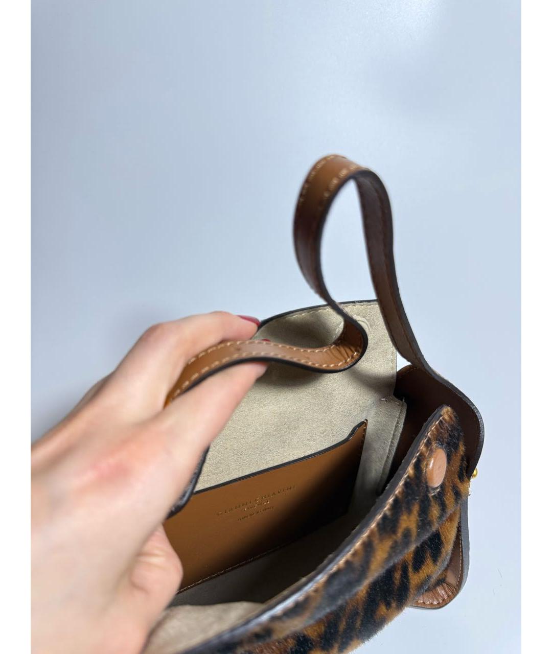 Gianni Chiarini Коричневая сумка через плечо, фото 5