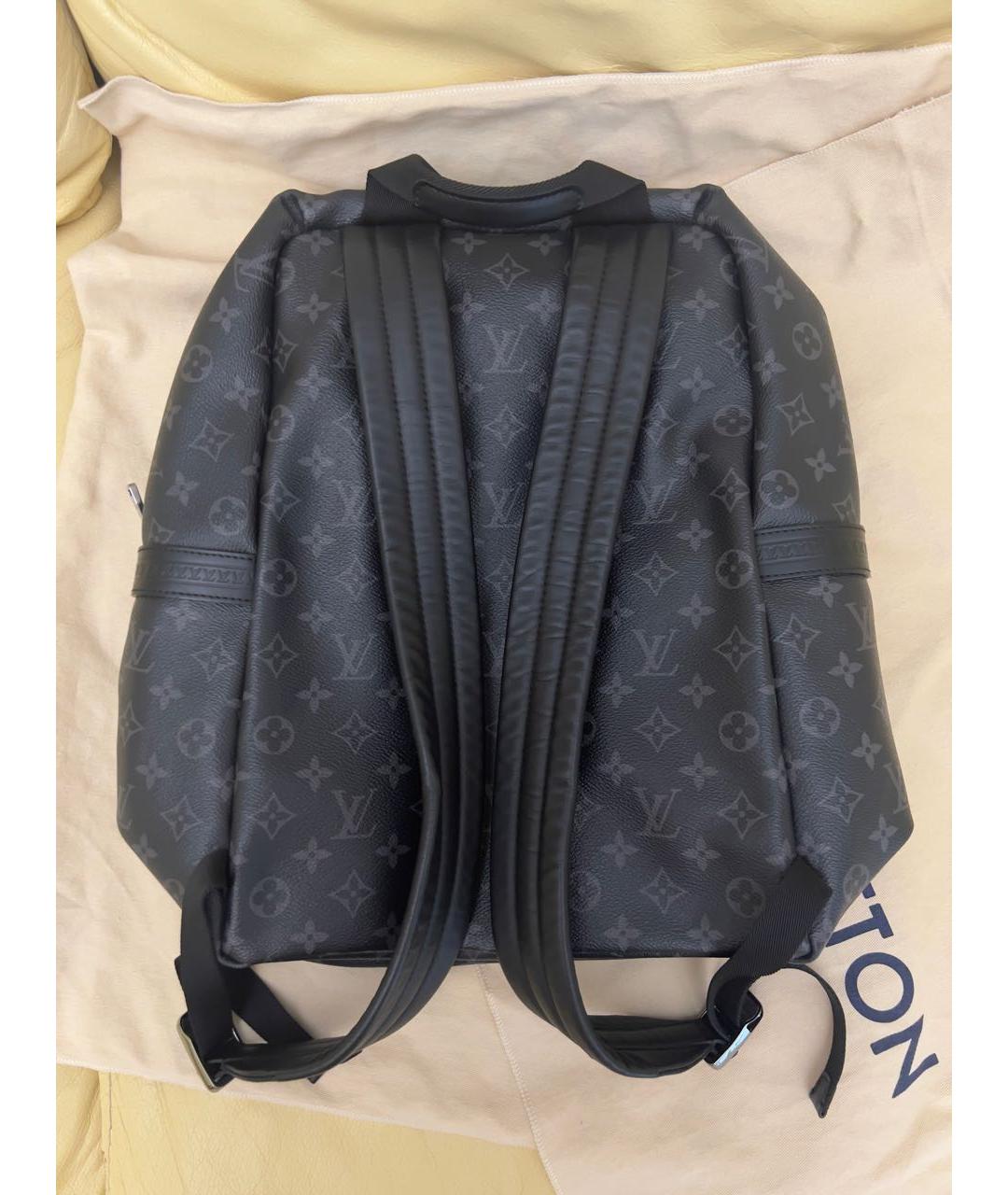 LOUIS VUITTON Черный рюкзак, фото 3