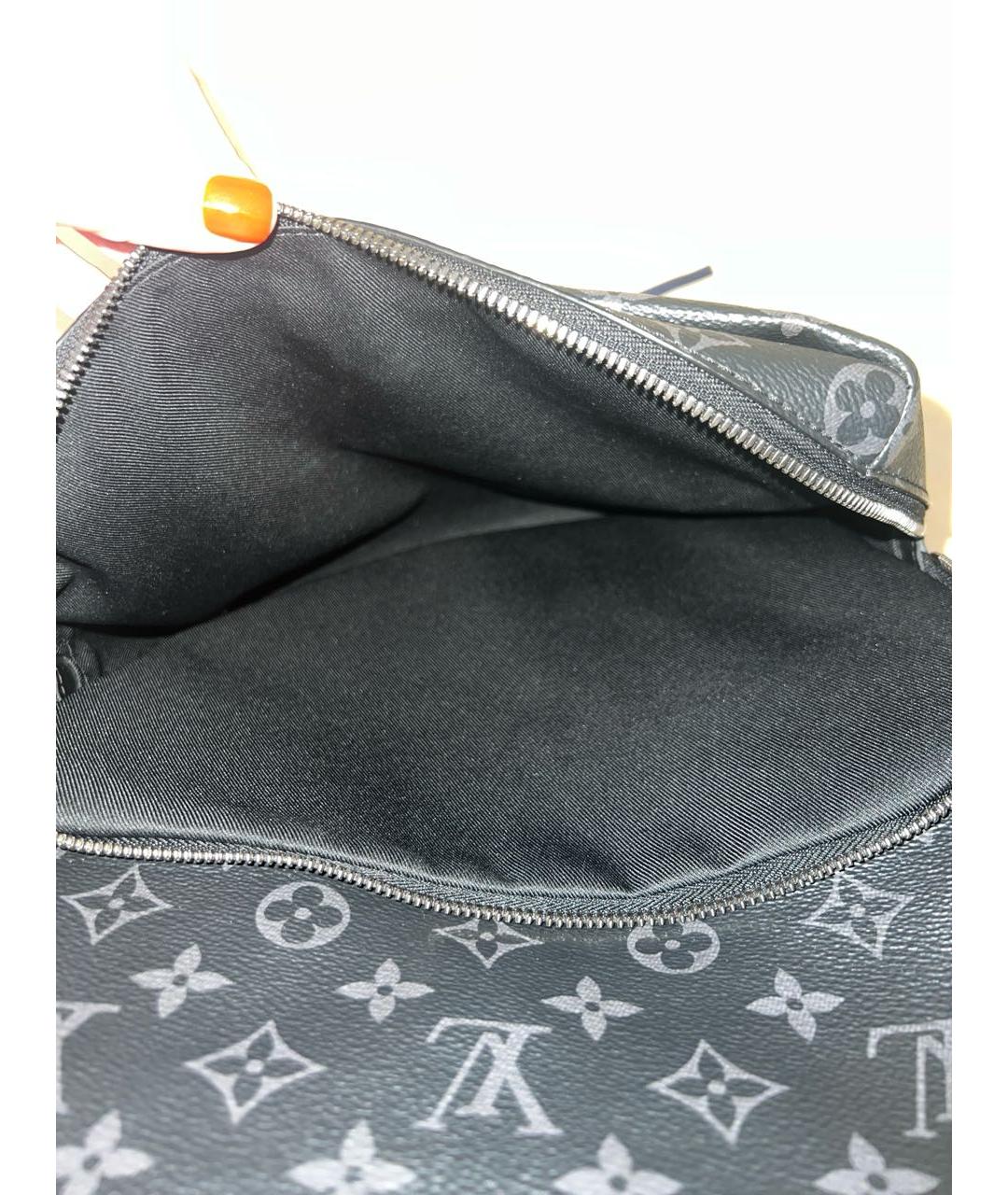 LOUIS VUITTON Черный рюкзак, фото 7