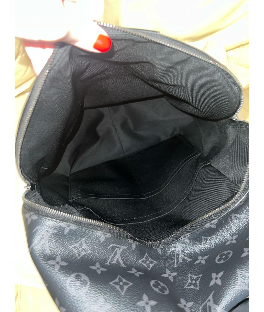 LOUIS VUITTON Черный рюкзак, фото 6