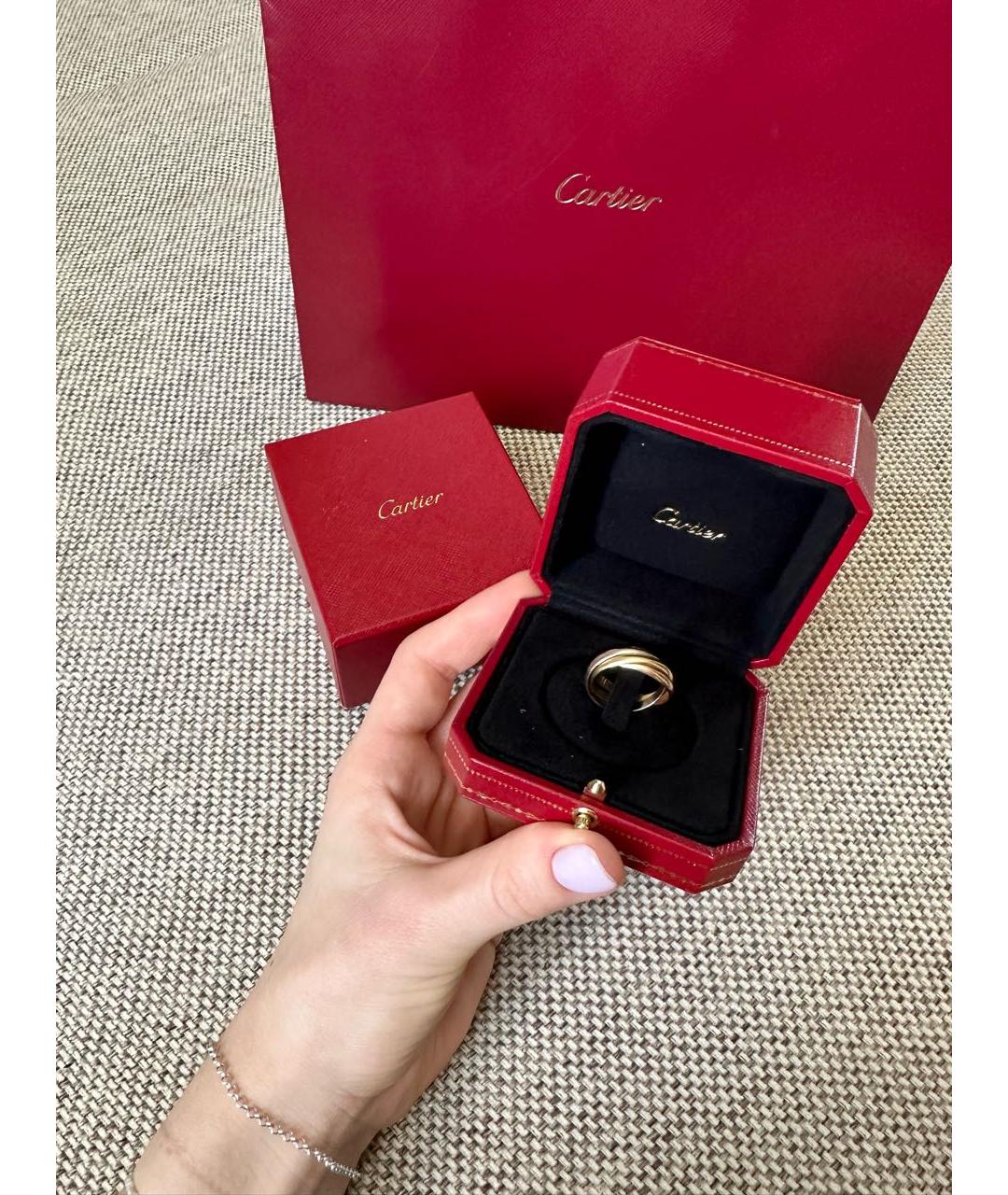 CARTIER Золотое кольцо из белого золота, фото 4