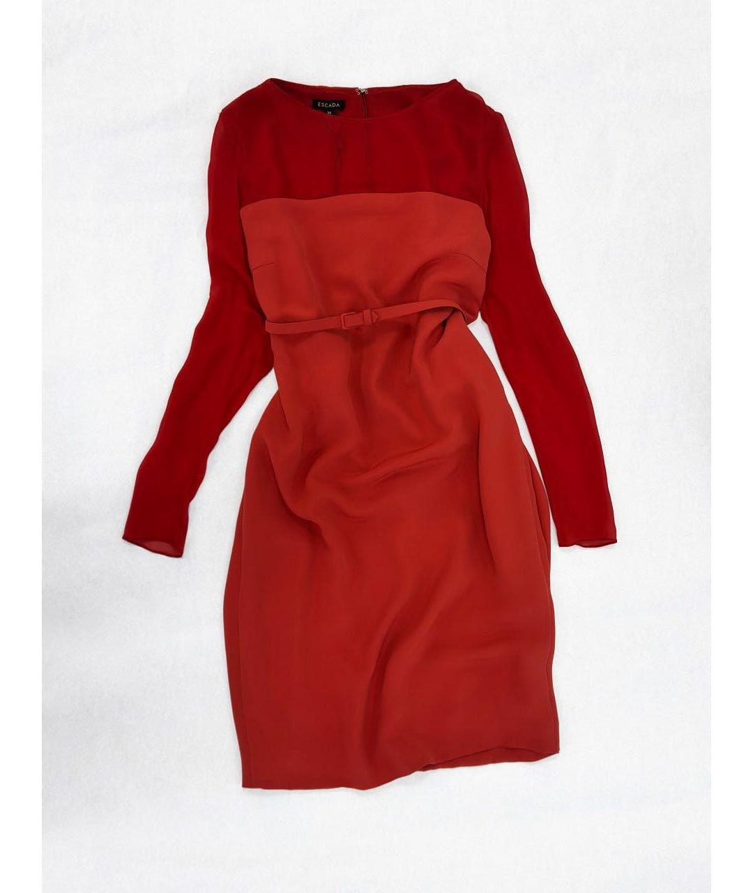 ESCADA Красное платье, фото 7