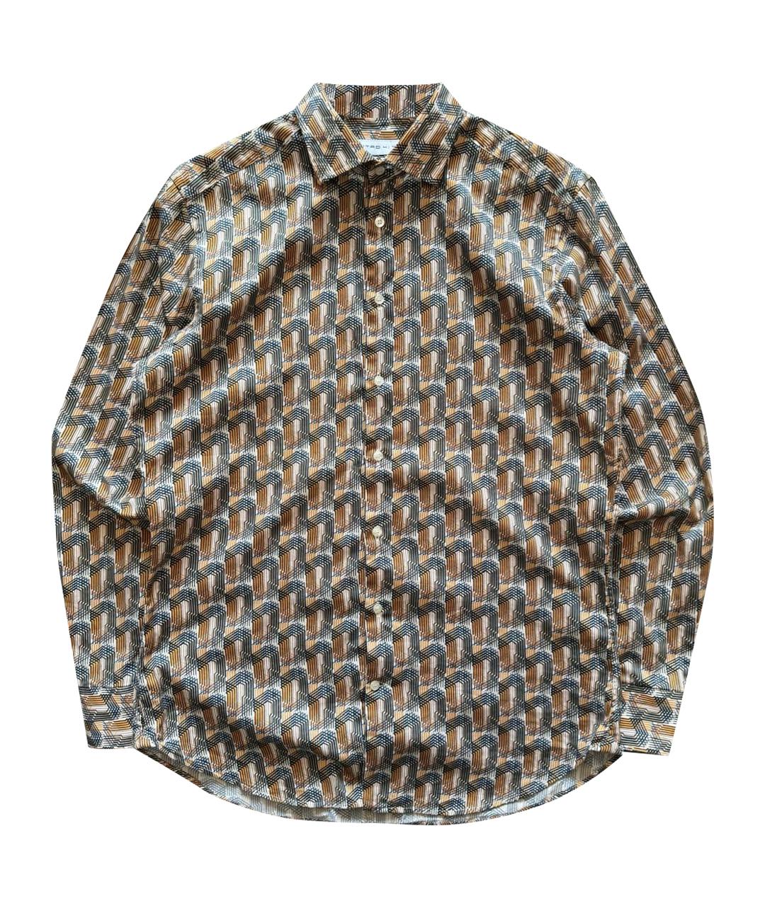 ETRO Мульти хлопковая кэжуал рубашка, фото 1