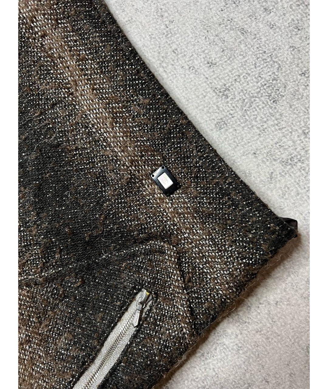 CHANEL Мульти твидовая юбка миди, фото 5
