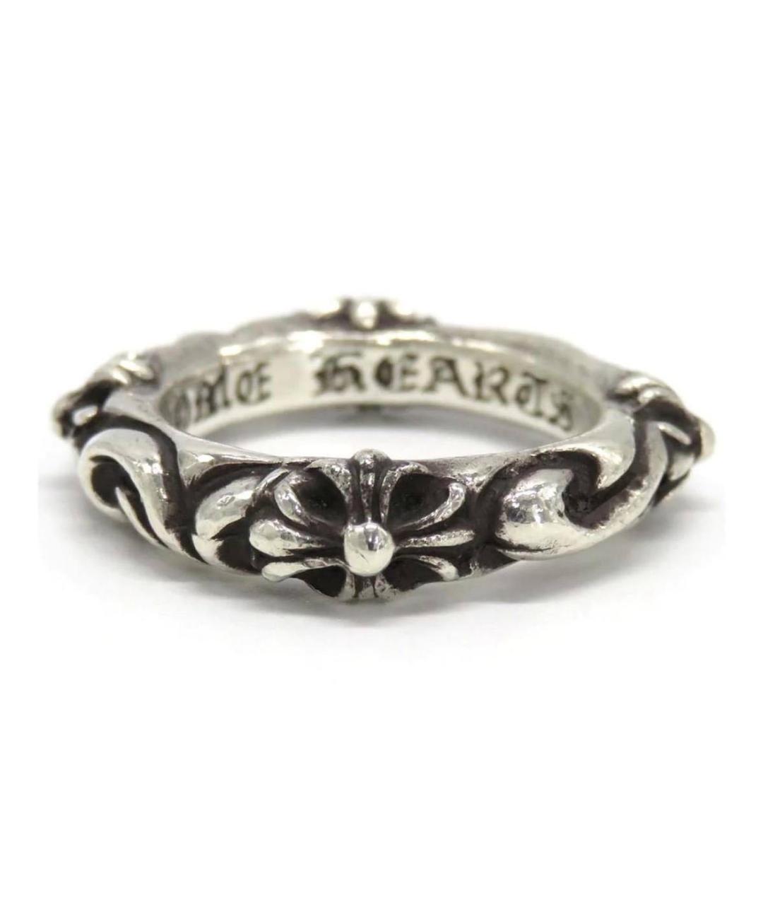 CHROME HEARTS Серебряное серебряное кольцо, фото 5