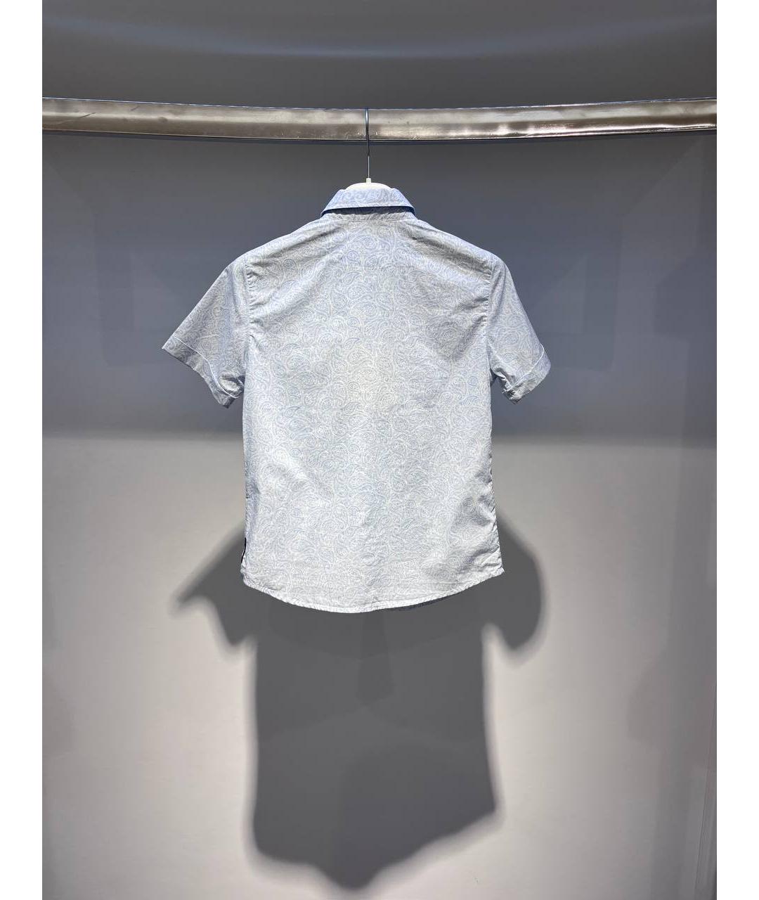 ARMANI JUNIOR Белая хлопковая детская рубашка, фото 3