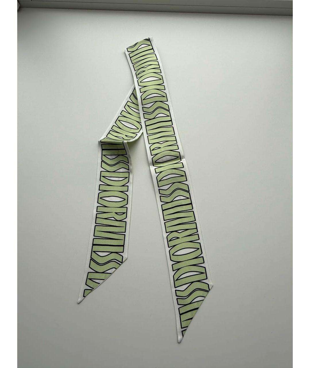 CHRISTIAN DIOR Салатовая повязка на голову, фото 2