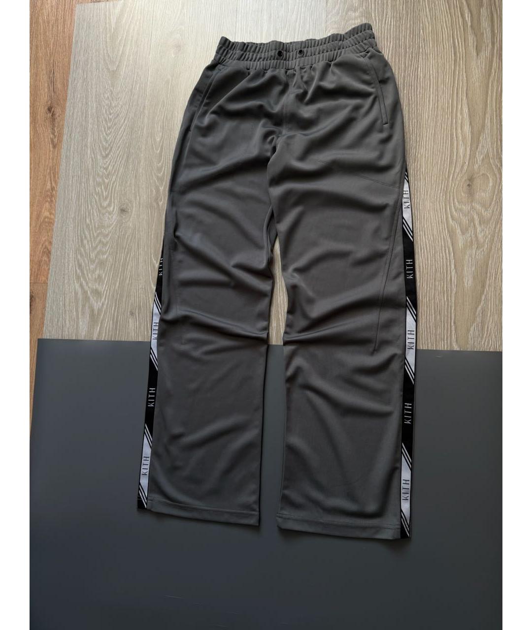 KITH Серые полиэстеровые спортивные брюки и шорты, фото 2