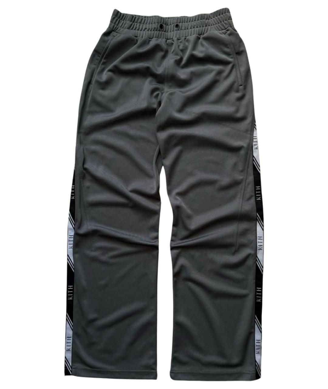 KITH Серые полиэстеровые спортивные брюки и шорты, фото 1