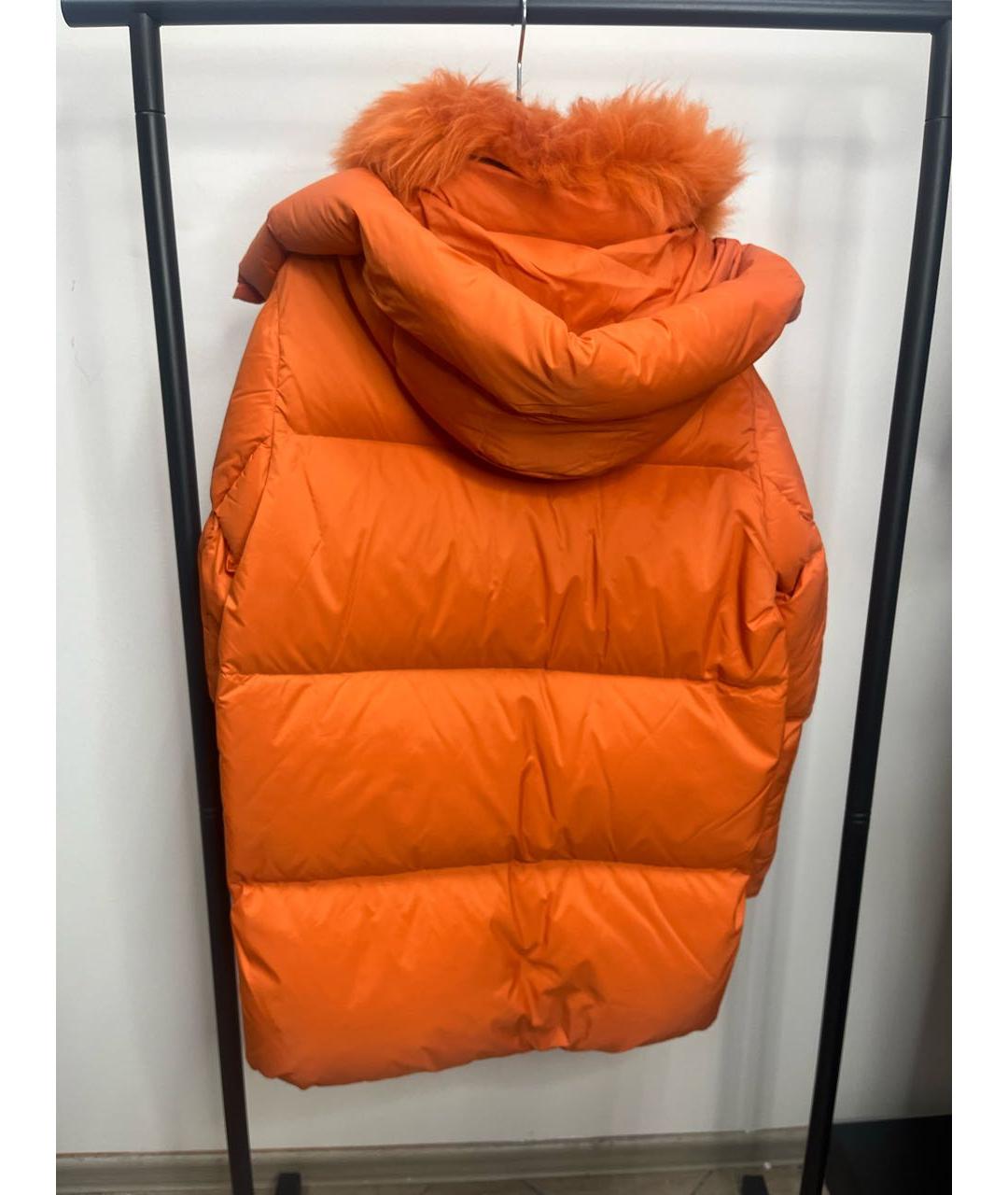 ARMY YVES SALOMON Оранжевый пуховик, фото 2