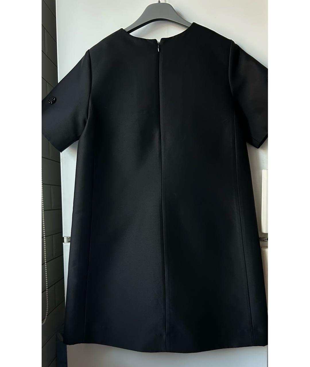 ARKET Черное вискозное повседневное платье, фото 2