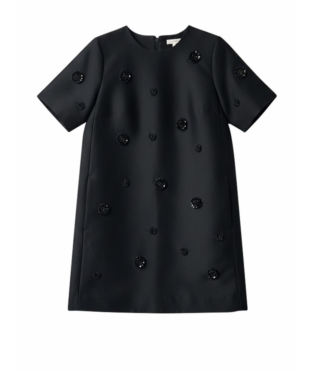 ARKET Черное вискозное повседневное платье, фото 1