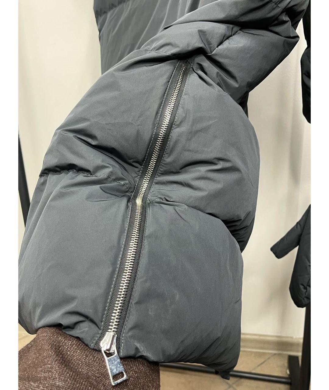 YVES SALOMON Черный пуховик, фото 4