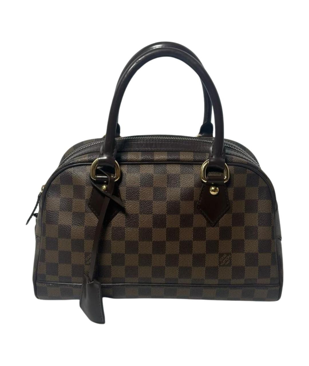 LOUIS VUITTON Коричневая сумка с короткими ручками, фото 1