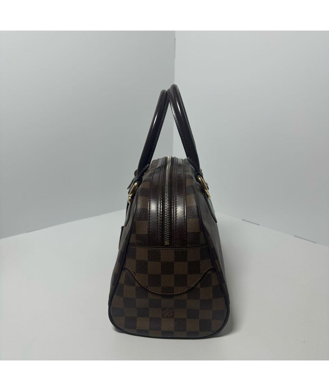 LOUIS VUITTON Коричневая сумка с короткими ручками, фото 4