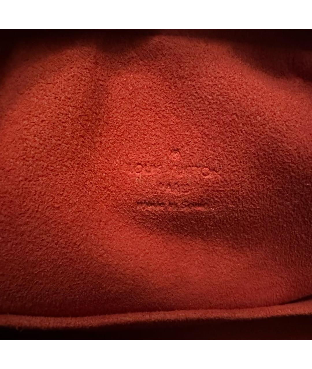 LOUIS VUITTON Коричневая сумка с короткими ручками, фото 7