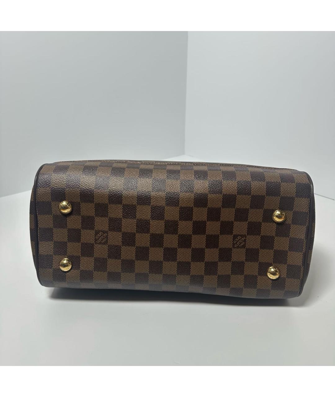 LOUIS VUITTON Коричневая сумка с короткими ручками, фото 5