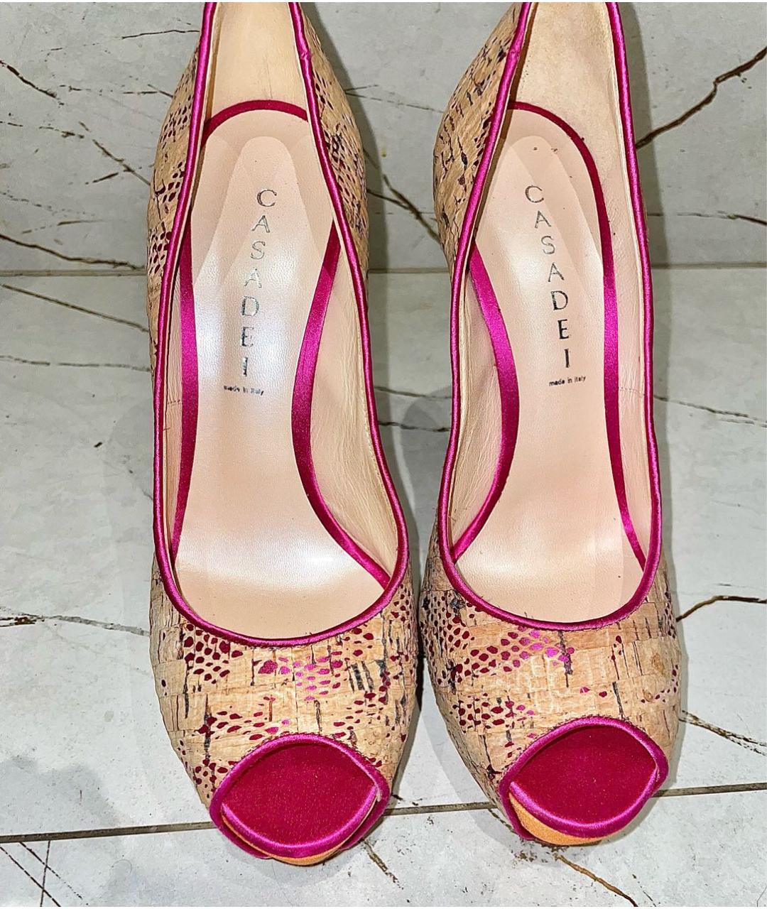 CASADEI Мульти кожаные туфли, фото 2