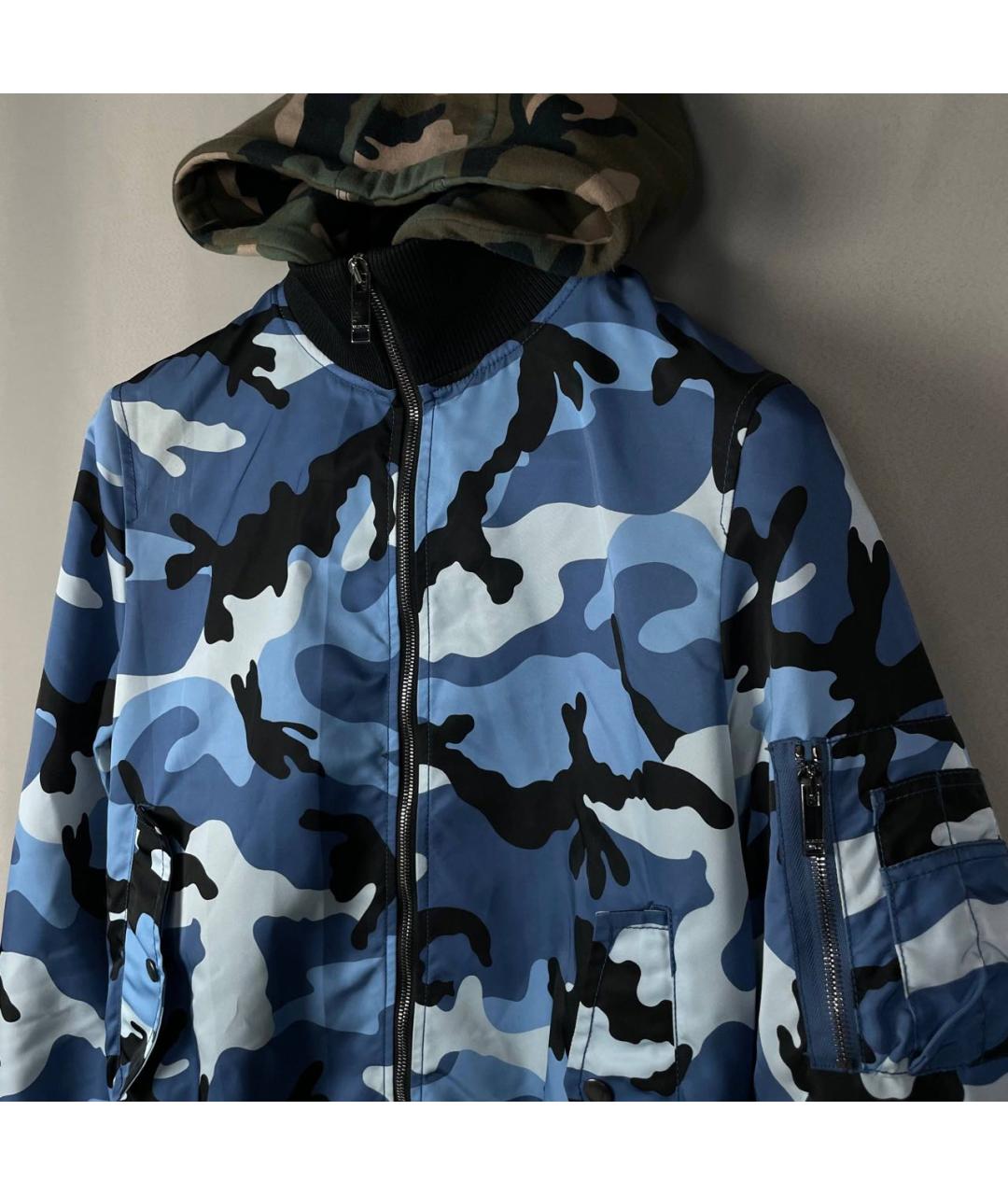 VALENTINO Мульти полиэстеровый пуховик, фото 2