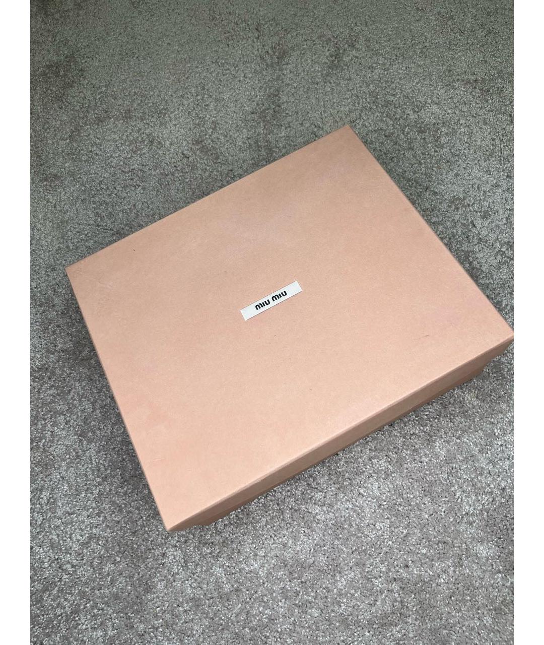 MIU MIU Мульти кожаные ботильоны, фото 6