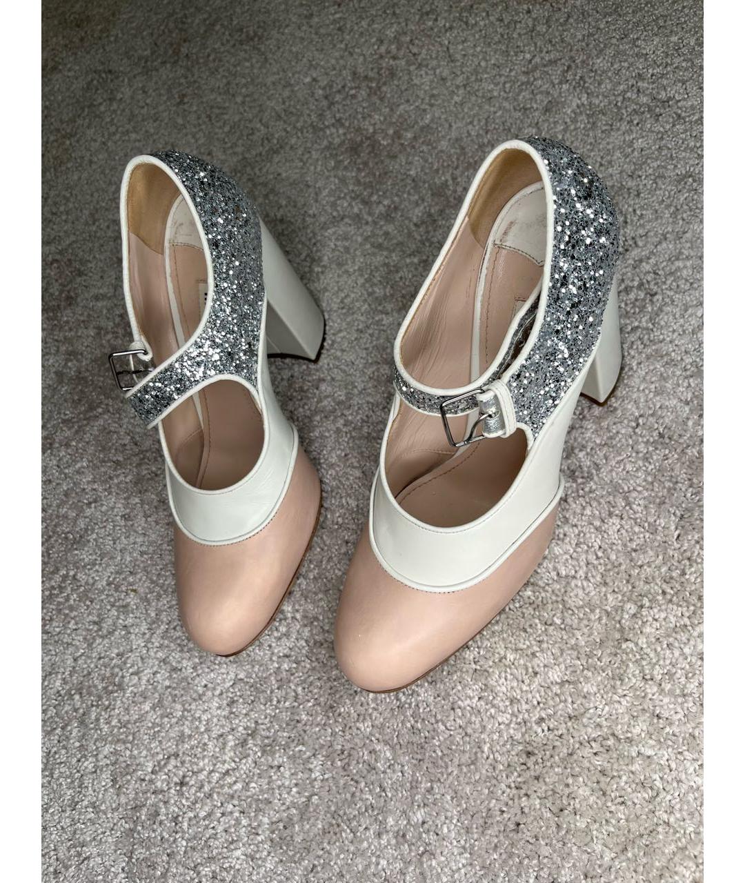 MIU MIU Мульти кожаные ботильоны, фото 2