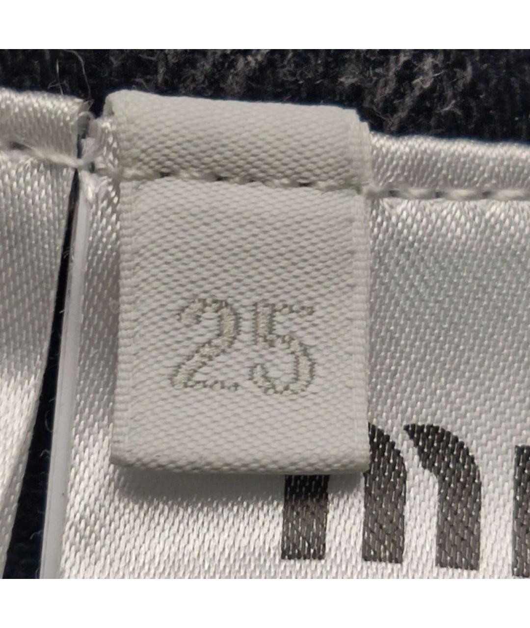 MIU MIU Черные хлопковые прямые джинсы, фото 6