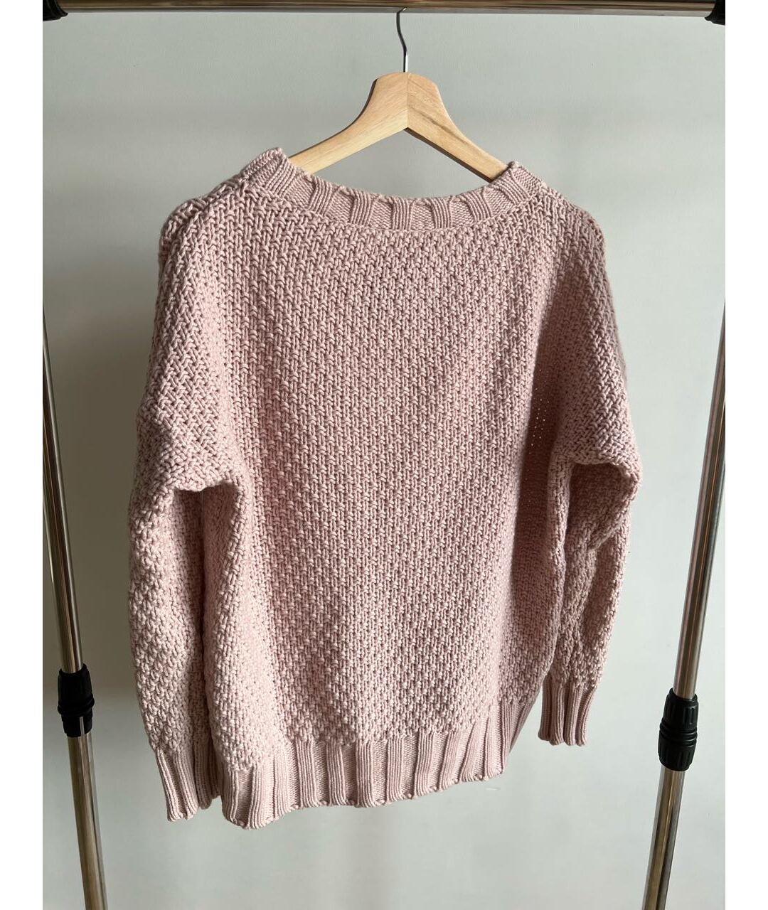 PANICALE Розовый кашемировый джемпер / свитер, фото 2