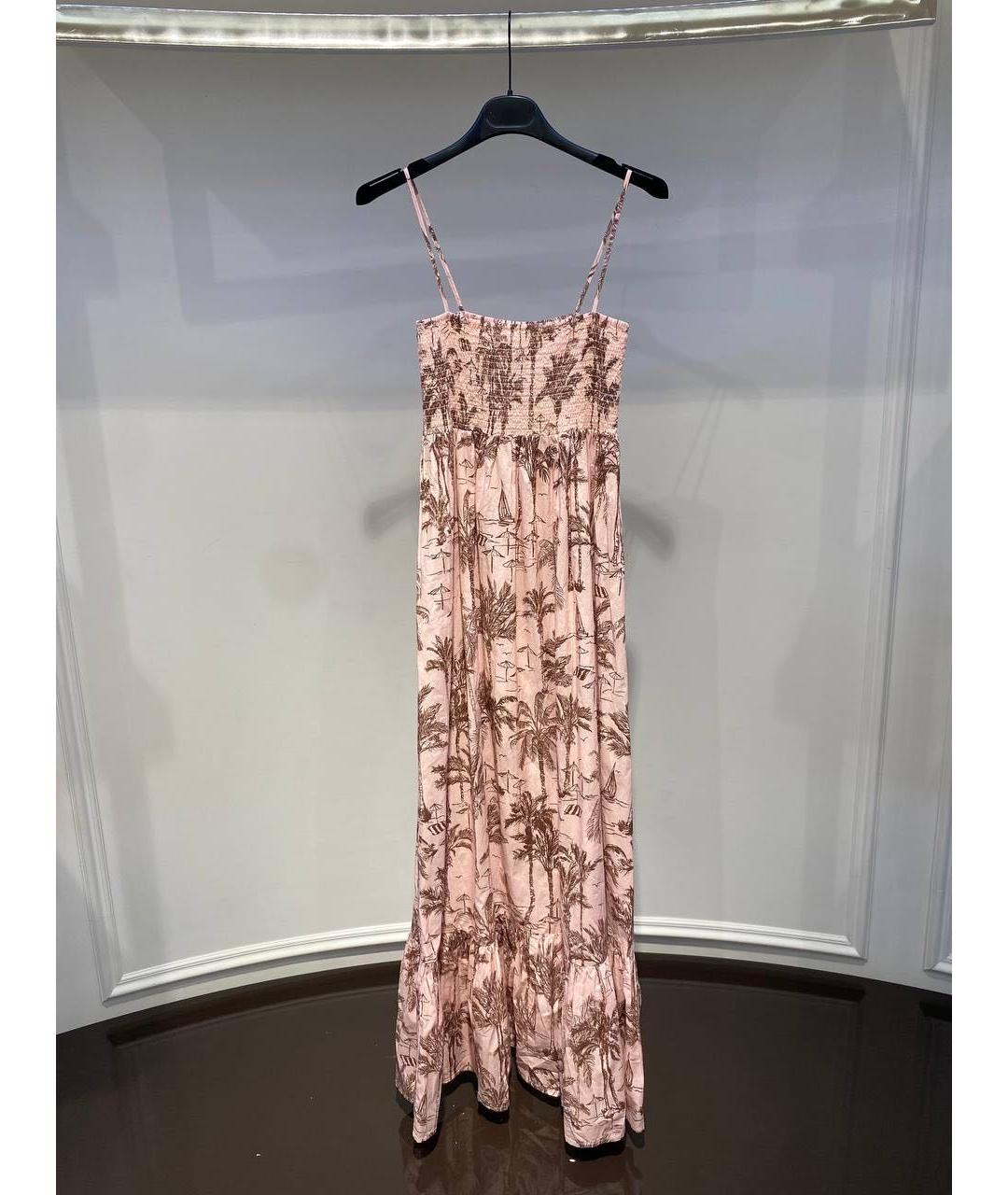 MC2 SAINT BARTH Розовое хлопковое платье, фото 2