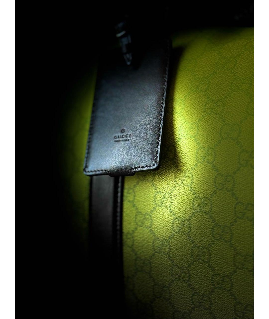 GUCCI Салатовая дорожная/спортивная сумка, фото 3