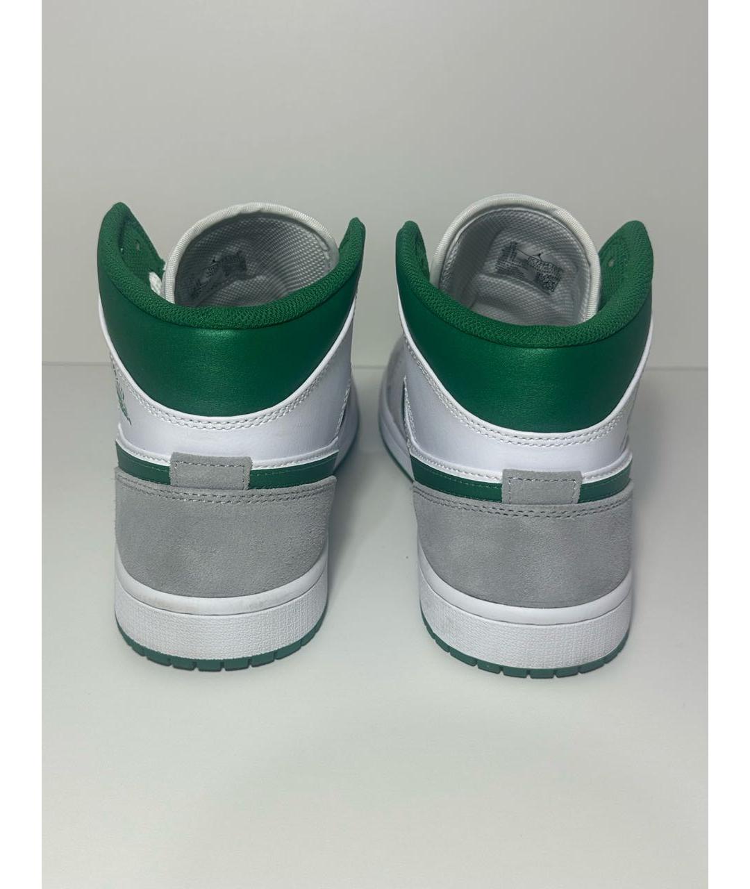 JORDAN Мульти кожаные высокие кроссовки / кеды, фото 4