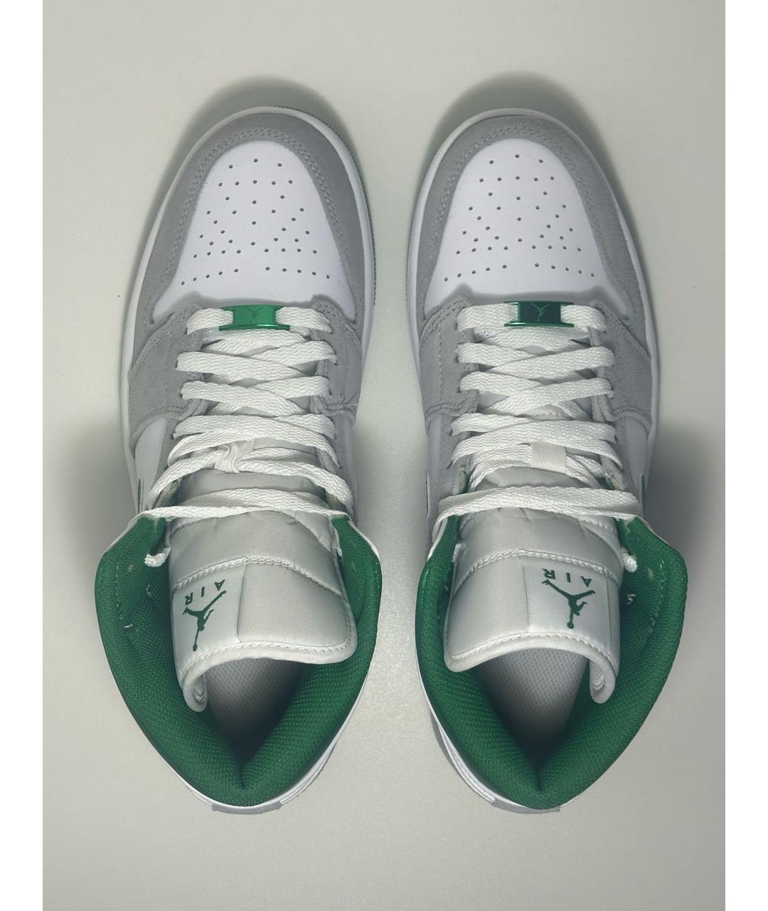 JORDAN Мульти кожаные высокие кроссовки / кеды, фото 3