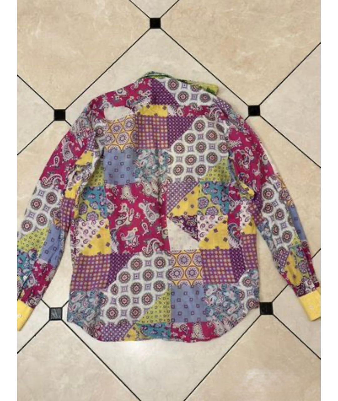 ETRO Мульти хлопковая рубашка, фото 2